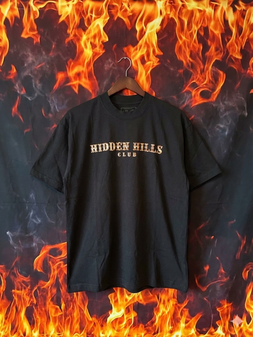 Black Graphic Short Sleeve Tee